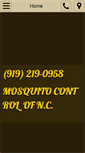 Mobile Screenshot of mosquitocontrolofnc.com